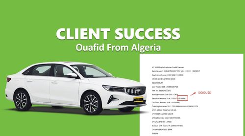Latest company news about From First-Time Buyer to Trusted Partner: How Boucherit Ouafid Built His Auto Import Business with Us