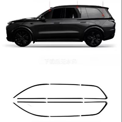 Good price Lixiang Black Knight Modified Glitter Black ABS Window Trim The Ultimate Bumper Decorative Accessory for L9 L8 L7 L6 Cars online