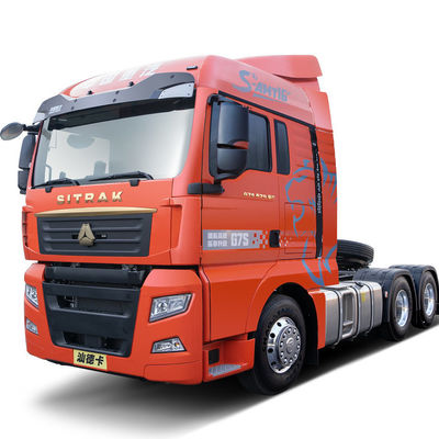 Good price 41-50t Load Capacity 80km/h Max. Speed Sitrak G7S Tractor for Mechanical Engineering Vehicle online