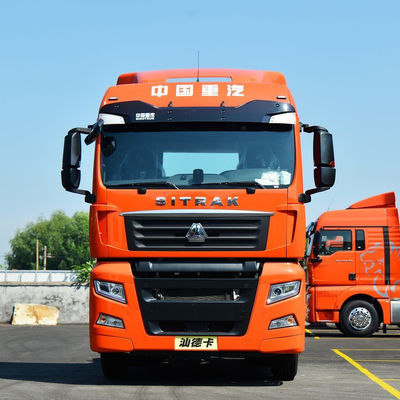 Good price Sinotruk SITRAK CNG C7H Used Tractor Trailer Head Truck 6x4 380hp 120 M 3 Curtain Truck Heavy Truck with None Touch Screen online
