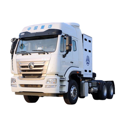 Good price 430HP 6X4 HOWO CNG/LNG Tractor Truck Gas Tractor Head for Port Transportation ABS Antilock Braking System Safeguarded online
