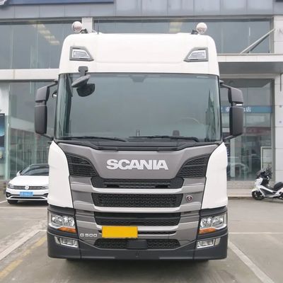 Good price Half a row 2023 Mercedes CNG truck trailer head scan-ia G440 VOL-VO FM10 Sitrak tractor truck 0km used tractor truck online