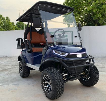 Good price Equipped with Electromagnetic Parking System Private Mold Electric Lifted Golf Cart 4 Passenger Chinese Hunting Golf Carts online