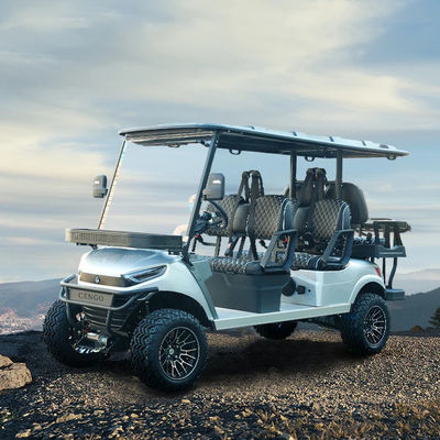 Good price Customizable 6-Seater Off Road Golf Cart with Electric Power and Cargo Box Standing Postion of Tail Caddie Unequipped online