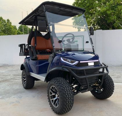 Good price Private Mold Electric Lifted Cart 4 Passenger Chinese Hunting Golf Carts with Rear Disc Brake online