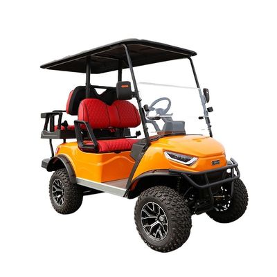 Good price 4 Wheel Electric Club Car Golf Cart Maximum Speed 30-50Km/h Electric Fuel Type Lifted 4 Passenger online