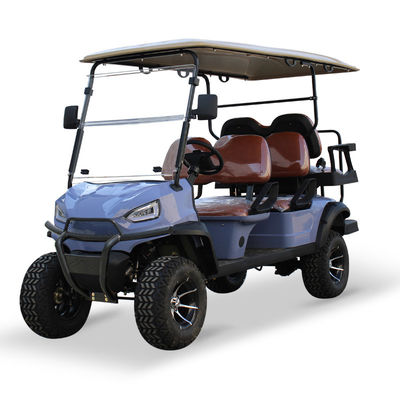 Good price 48V 5KW AC Motor Hunting Transport 6 Seater Golf Cart with Front Drum Rear Drum Brake System and Maximum Speed ≤30Km/h online