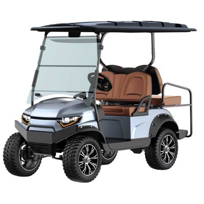 Good price 72V 5KW AC Motor Lifted 4 Passenger Hunter Cart Basic Edition Electric Community Golf Carts for Community Transportation online