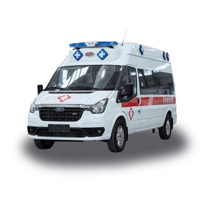 Good price Ford Medical Direct Supply Ambulance Type 2 4x4 Van Rescue Vehicle for Patient Transport Diesel Fuel Rear Track 1704mm online
