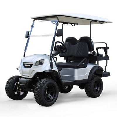 Good price Electric Golf Cart 4 Seater With 48V5KW AC Motor And Aluminum Alloy Hub Curb Weight 400-500kg Customized Model online