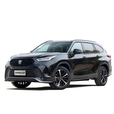 Good price 2023 Chinese T-o-y-o-t-a CROWN KLUGER 2.5L HEV 4WD Cars with LED Daytime Light and Automatic Air Conditioner online